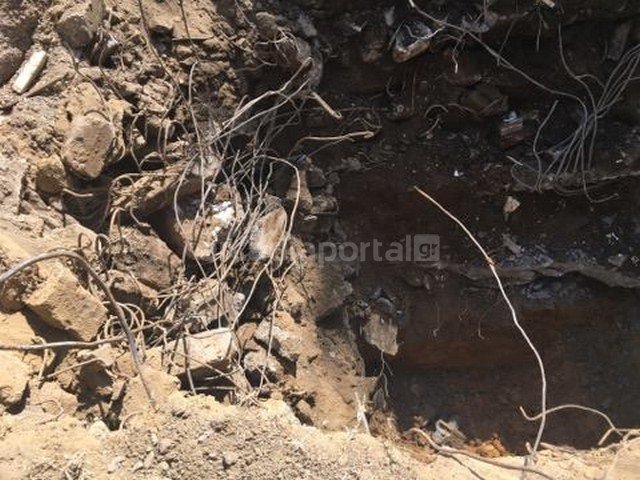 «Ανθρακες ο θησαυρός» στην Τρίπολη -Βρήκαν μόνο ένα... παλιό καζανάκι [εικόνες] | iefimerida.gr 3