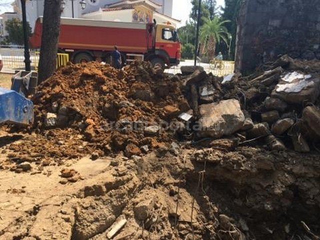 «Ανθρακες ο θησαυρός» στην Τρίπολη -Βρήκαν μόνο ένα... παλιό καζανάκι [εικόνες] | iefimerida.gr 1