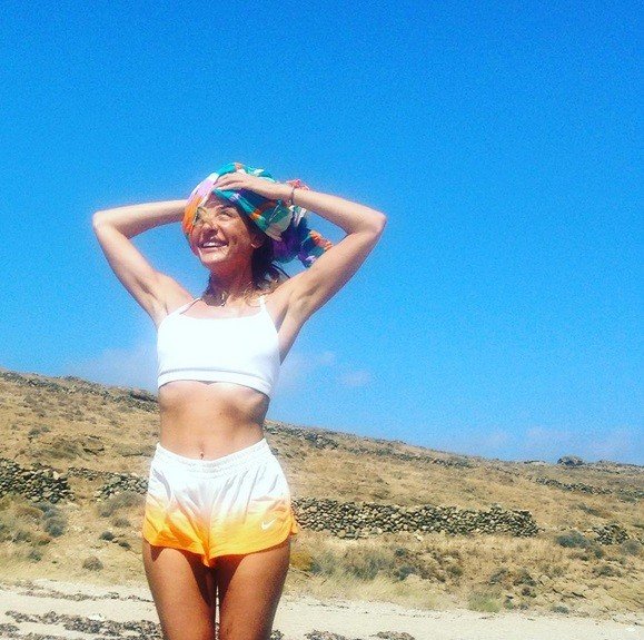 Η Ματσούκα με κορμί... άγαλμα στη Μύκονο [εικόνες] | iefimerida.gr 1