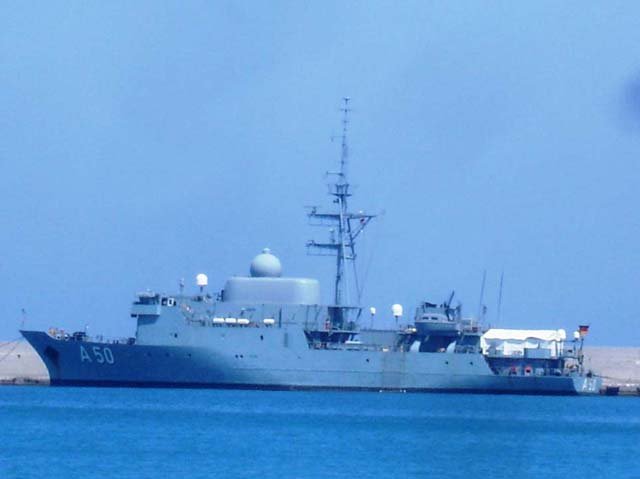 Alster A50: Το γερμανικό πλοίο των υποκλοπών κατέπλευσε στη Ρόδο [εικόνες] | iefimerida.gr 4