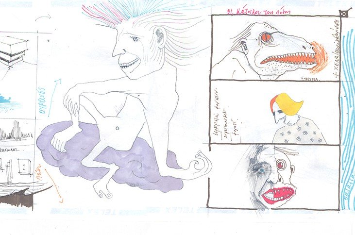 Στην Υδρα στήνουν έκθεση με αχρησιμοποίητα ρολά φαξ -Το κάθε ένα μήκους 50 μ. [εικόνες] | iefimerida.gr 1