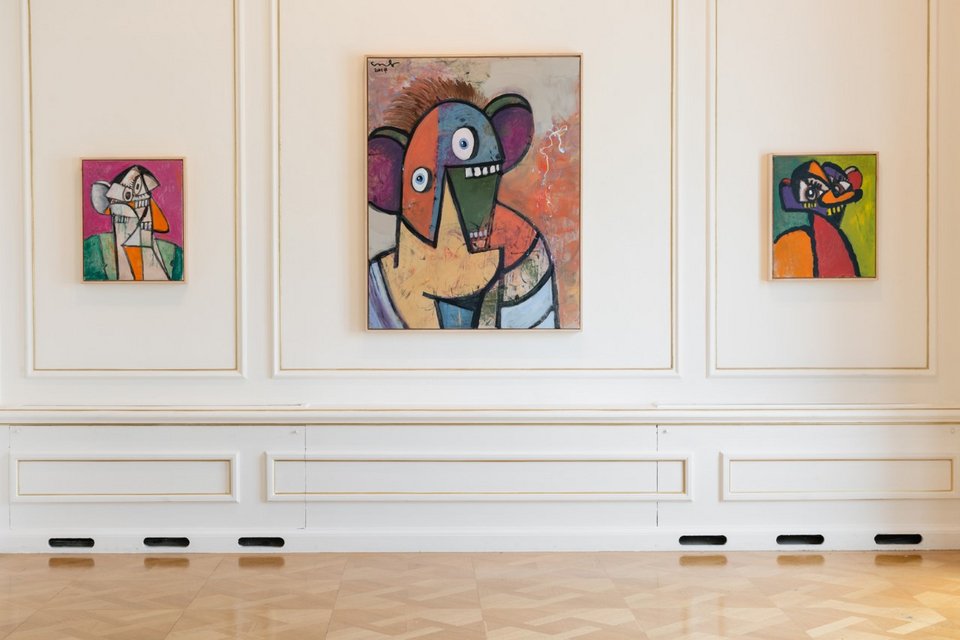 George Condo At Cycladic