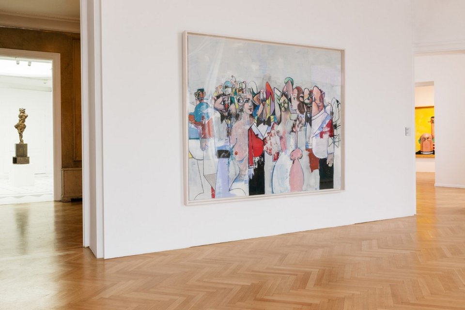 George Condo At Cycladic