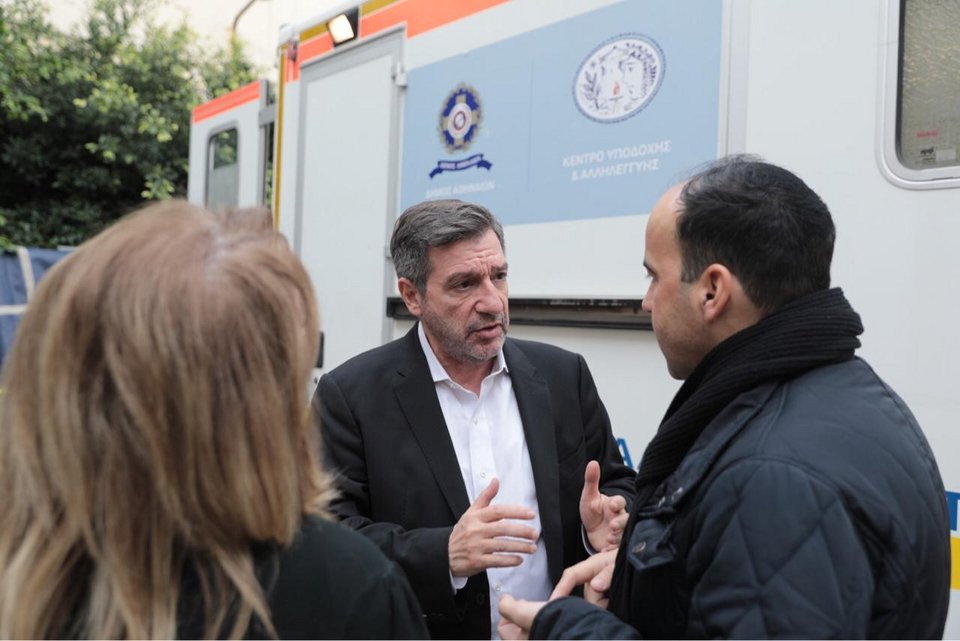 Η κινητή μονάδα αποτελεί δωρεά του ομογενούς από τη Γερμανία Αλέξη Βαΐου