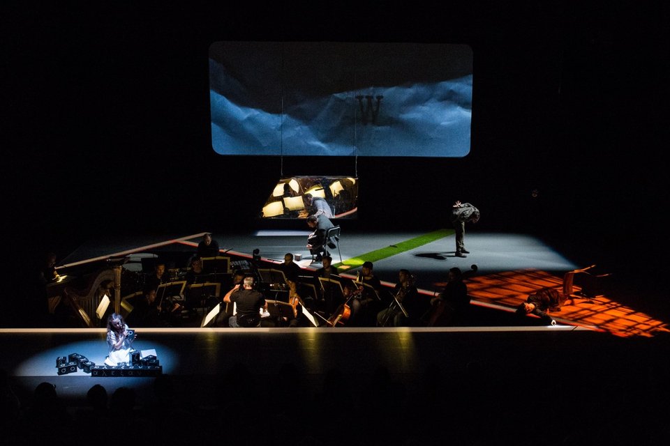 Το Λευκό ρόδο δεν ακολουθεί μια γραμμική αφήγηση, αλλά εστιάζει στη συναισθηματική φόρτιση των δύο προσώπων που αναμένουν τον θάνατό τους. Οι δυο χαρακτήρες άλλοτε μονολογούν, άλλοτε μιλούν ο έναν στον άλλον, αλλά οι θεατές ποτέ δεν είναι σίγουροι αν αυτοί οι διάλογοι είναι πραγματικοί ή δημιουργήματα της φαντασίας του Χανς και της Ζοφί. Υπό αυτό το πρίσμα, το έργο δεν είναι αμιγώς ιστορικό, αλλά χρησιμοποιεί την ιστορική μνήμη για να επεξεργαστεί ζητήματα όπως η ηθική ακεραιότητα, η πολιτική συνενοχή και η θρησκευτική πίστη