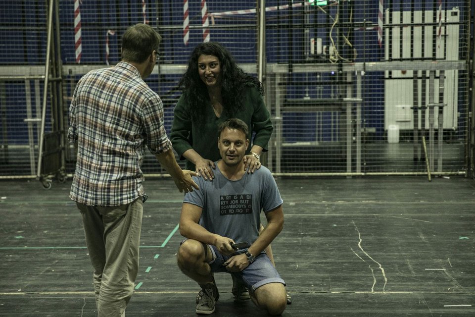 Στις πρόβες για την «Κάρμεν»