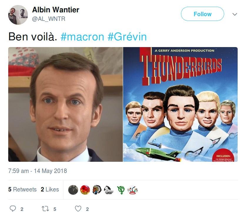 Ατέλειωτο τρολάρισμα στο Διαδίκτυο για το κέρινο ομοίωμα του Μακρόν – Το απέσυραν άρον-άρον [εικόνες]  | iefimerida.gr 3