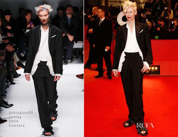 H Tilda Swinton λανσάρει τη σαγιονάρα στο κόκκινο χαλί -Η νέα τρέλα [εικόνες] | iefimerida.gr 0