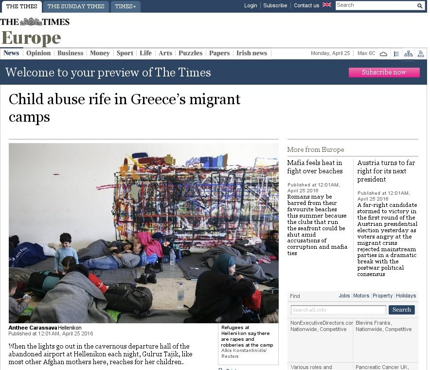 The Times: Παιδιά πέφτουν θύματα σεξουαλικής κακοποίησης στο Ελληνικό | iefimerida.gr 0