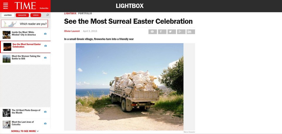 Αφιέρωμα Time στο Βροντάδο Χίου: Το πιο σουρεαλιστικό Πάσχα στον κόσμο [εικόνες] | iefimerida.gr 9