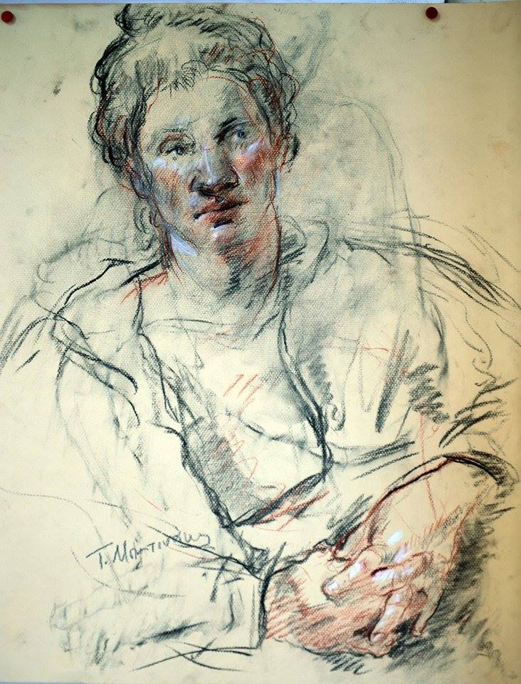 Εν προόδω: Το μοντέλο και ο καλλιτέχνης του -Εκθεση του Τίμου Μπατινάκη  [εικόνες] | iefimerida.gr 2