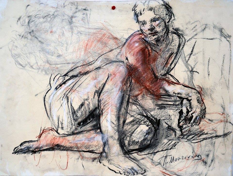 Εν προόδω: Το μοντέλο και ο καλλιτέχνης του -Εκθεση του Τίμου Μπατινάκη  [εικόνες] | iefimerida.gr 3