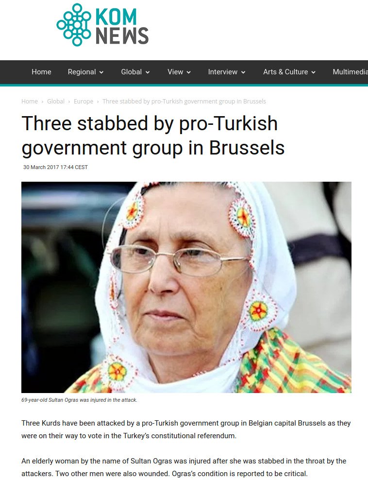 Οπαδοί του Ερντογάν μαχαίρωσαν τρεις Κούρδους στις Βρυξέλλες [εικόνες & βίντεο] | iefimerida.gr 4