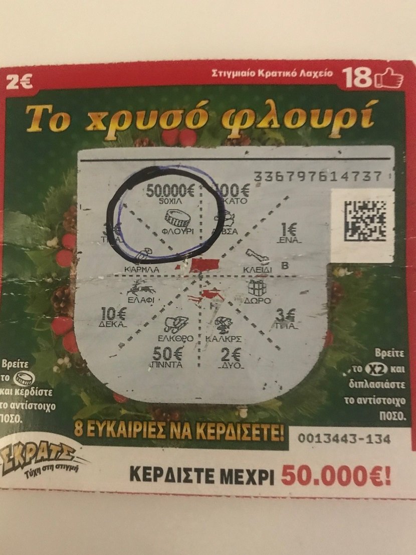 Μεγάλα χριστουγεννιάτικα κέρδη σε Λάρισα και Γιαννιτσά με το ΣΚΡΑΤΣ | iefimerida.gr 0