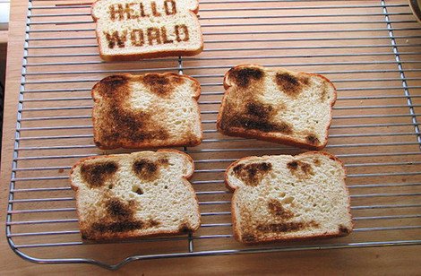 Εγινε και αυτό: Αμερικανοί κατασκεύασαν φρυγανιέρα που βγάζει... selfie πάνω στο ψωμί [εικόνες] | iefimerida.gr 2