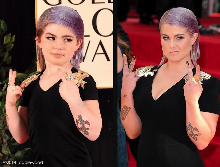 Εξοργιστικό ή χαριτωμένο: Μικρά παιδιά ντυμένα με τα ρούχα που έβαλαν οι σταρ στις Χρυσές Σφαίρες [εικόνες] | iefimerida.gr 2