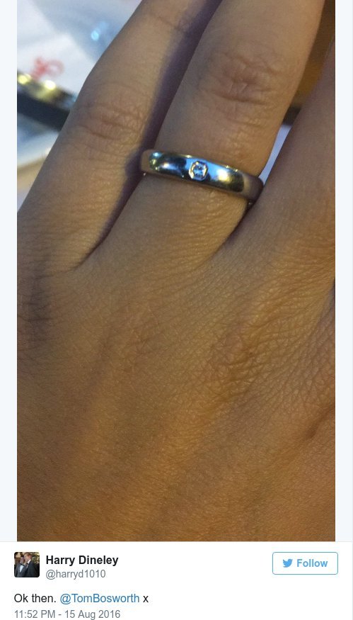 Νέα πρόταση γάμου στο Ρίο - Από τον Τομ Μπόσγουορθ στον σύντροφό του [εικόνες] | iefimerida.gr 1