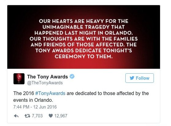 Παγκόσμια συγκίνηση για τα θύματα του Ορλάντο -Τα λόγια των διάσημων καλλιτεχνών [εικόνες] | iefimerida.gr 2