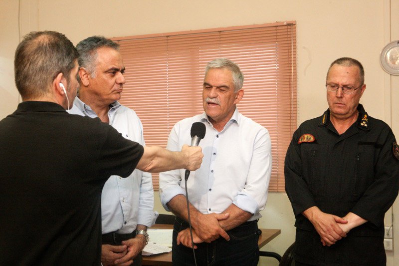 Δεν είναι τόσο αθώες αυτές οι πυρκαγιές δηλώνει ο Ν. Τόσκας -Φωτογραφία: Intimenews/ΒΟΛΙΤΑΚΗΣ ΣΤΕΛΙΟΣ