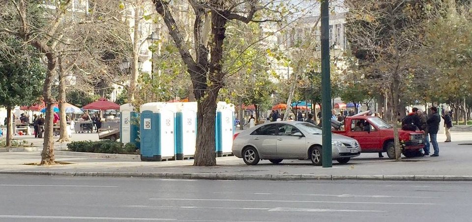 Οι αγρότες έστησαν σκηνές στο Σύνταγμα -Θα μείνουν εκεί [εικόνες] | iefimerida.gr 2