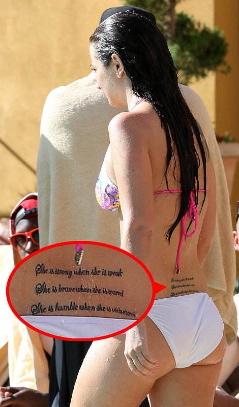 Το τατουάζ, λίγο πιο πάνω από τα οπίσθιά της, που «χτύπησε» Ελληνίδα τραγουδίστρια [εικόνες] | iefimerida.gr 0