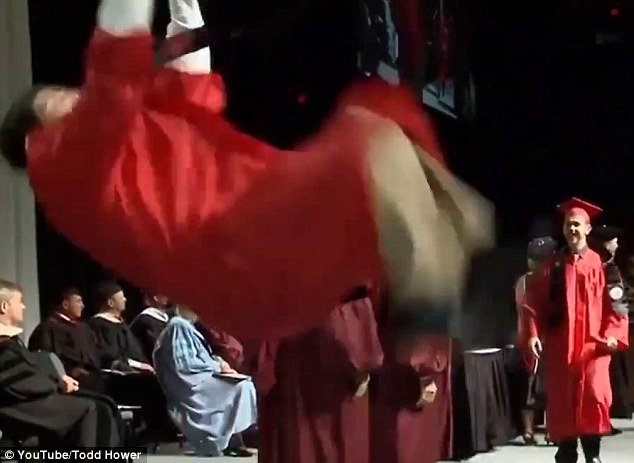 Ο απόφοιτος που έγινε ρεζίλι διεθνώς -Το πτυχίο, ο ενθουσιασμός και η αποτυχημένη τούμπα [εικόνες&βίντεο] | iefimerida.gr 0