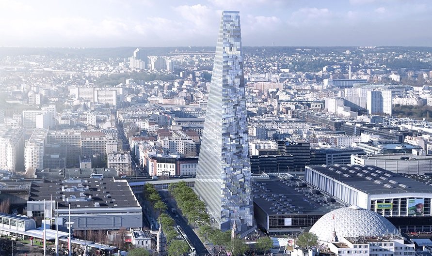 Πύργος από γυαλί ύψους 180 μέτρων χτίζεται στο Παρίσι -Ενα τεράστιο έργο που προκαλεί αντιδράσεις [εικόνες] | iefimerida.gr 1