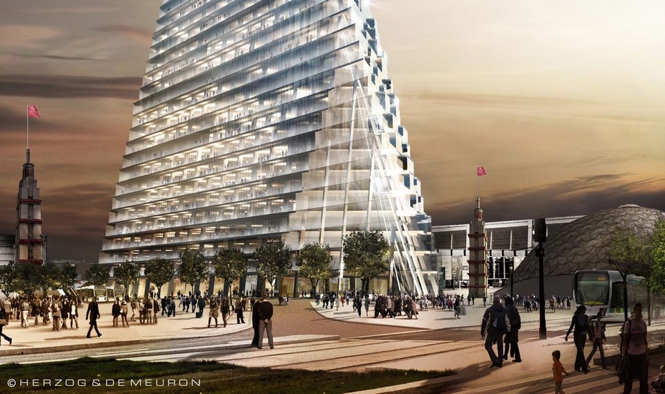 Πύργος από γυαλί ύψους 180 μέτρων χτίζεται στο Παρίσι -Ενα τεράστιο έργο που προκαλεί αντιδράσεις [εικόνες] | iefimerida.gr 5
