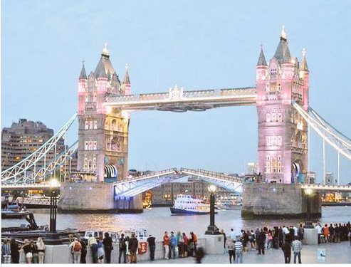 Παροξυσμός στη Βρετανία για την μικρή πριγκίπισσα -Ολα βάφτηκαν ροζ, ακόμη και η Ελισάβετ! [εικόνες] | iefimerida.gr 8