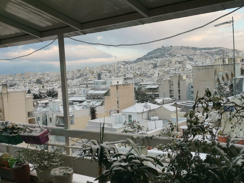 Στο βάθος εικονίζονται τα Τουρκοβούνια / Φωτογραφία: Facebook