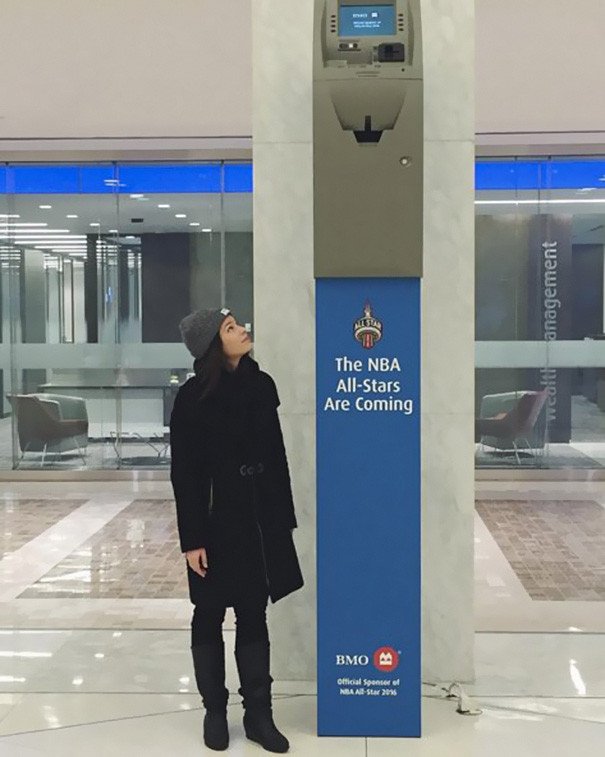 Οταν οι τραπεζίτες έχουν χιούμορ -Εφιαξαν ATM μόνο για παίκτες του NBA [εικόνες]  | iefimerida.gr 0