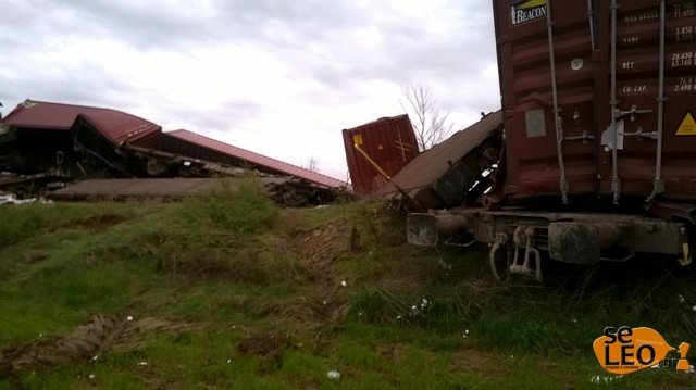 Εκτροχιάστηκε εμπορική αμαξοστοιχία έξω από τη Θεσσαλονίκη εξαιτίας της βροχής [εικόνες] | iefimerida.gr 3