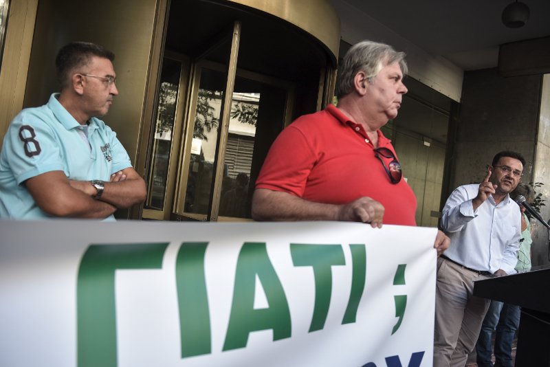 Οι εργαζόμενοι διαμαρτύρονται για την ιδιωτικοποίηση της ΤΡΑΙΝΟΣΕ [εικόνες] | iefimerida.gr 0