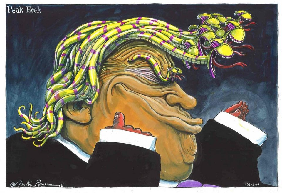 Ντόναλντ Τραμπ, ο άνθρωπος που λάτρεψαν να γελοιοποιούν οι σκιτσογράφοι [εικόνες] | iefimerida.gr 0