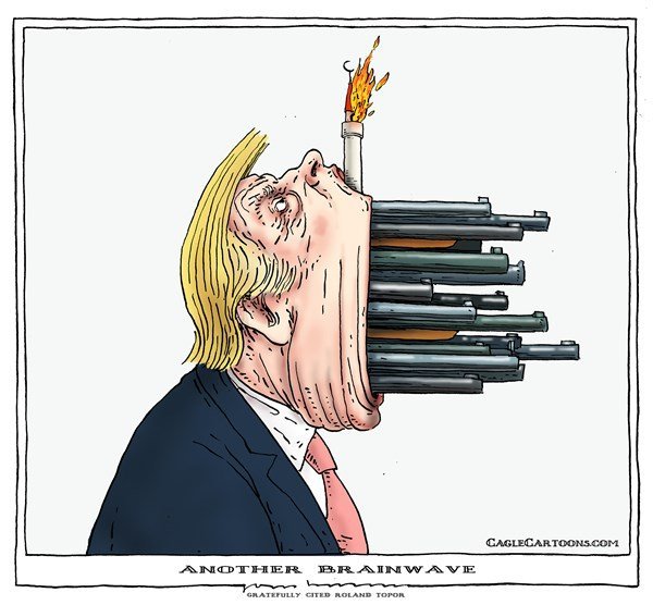 Ντόναλντ Τραμπ, ο άνθρωπος που λάτρεψαν να γελοιοποιούν οι σκιτσογράφοι [εικόνες] | iefimerida.gr 3