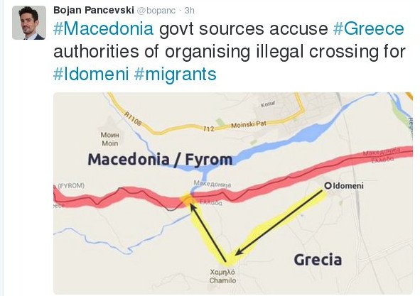 Αυτό είναι το φυλλάδιο που ξεσήκωσε τους πρόσφυγες -Η ΠΓΔΜ κατηγορεί την Ελλάδα [εικόνες] | iefimerida.gr 2