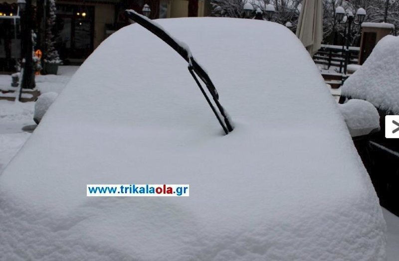 Στα λευκά η χώρα, προβλήματα από την κακοκαιρία – Χιόνια και χαμηλές θερμοκρασίες και σήμερα [εικόνες&βίντεο] | iefimerida.gr 3