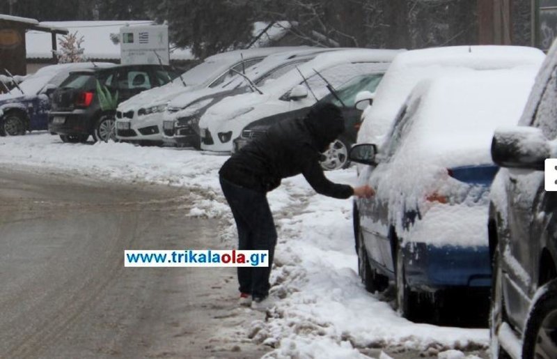 Στα λευκά η χώρα, προβλήματα από την κακοκαιρία – Χιόνια και χαμηλές θερμοκρασίες και σήμερα [εικόνες&βίντεο] | iefimerida.gr 6