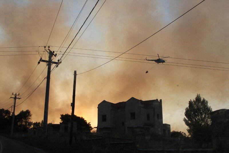 Νέες αναζωπυρώσεις στο Καπανδρίτι -Δάση, σπίτια και ΙΧ έγιναν στάχτη [εικόνες] | iefimerida.gr 7