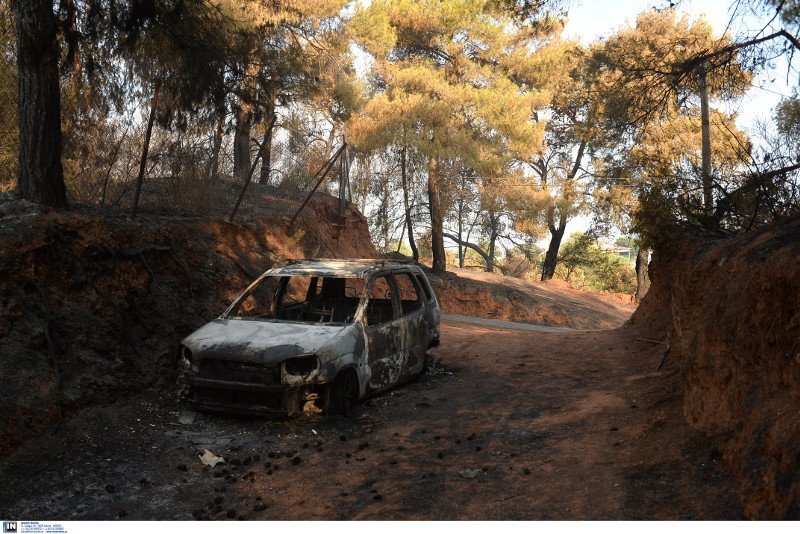 Νέες αναζωπυρώσεις στο Καπανδρίτι -Δάση, σπίτια και ΙΧ έγιναν στάχτη [εικόνες] | iefimerida.gr 17