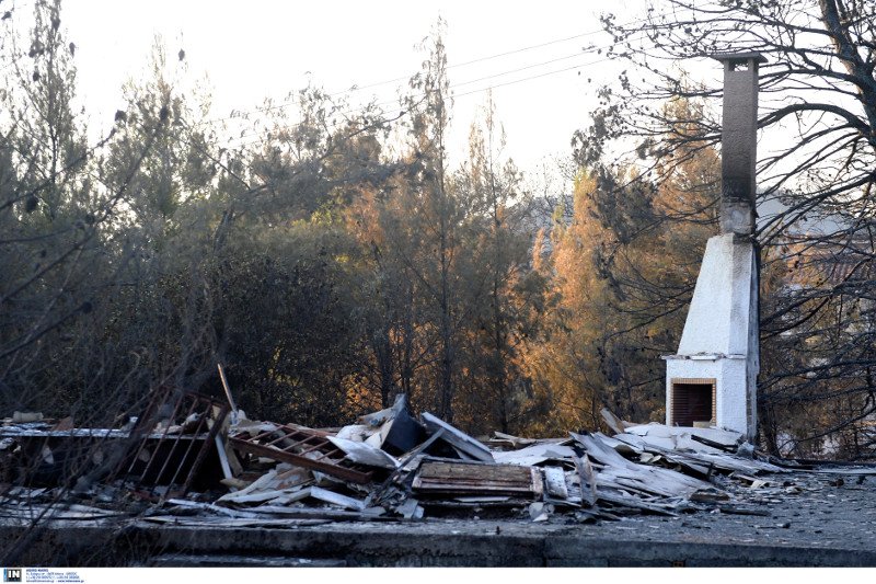 Νέες αναζωπυρώσεις στο Καπανδρίτι -Δάση, σπίτια και ΙΧ έγιναν στάχτη [εικόνες] | iefimerida.gr 18
