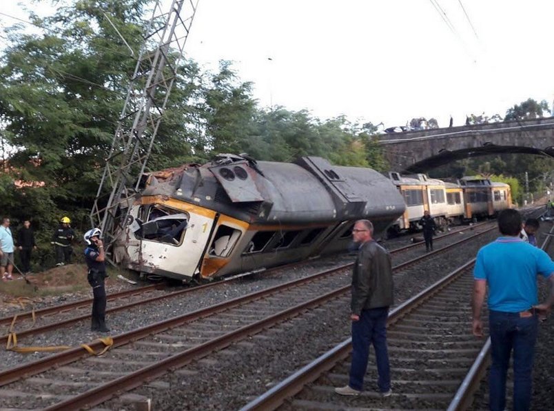 Εκτροχιασμός τρένου στην Ισπανία -Τουλάχιστον 4 νεκροί και 50 τραυματίες [εικόνες & βίντεο] | iefimerida.gr 0