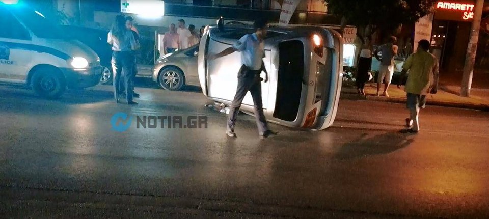 Απίστευτο τροχαίο στο Ελληνικό -Τούμπαρε ΙΧ χωρίς να τρέχει [εικόνες & βίντεο] | iefimerida.gr 2