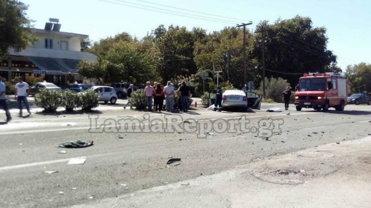 Λαμία: Τροχαίο στην παλαιά εθνική οδό -Πληροφορίες για δύο νεκρούς [εικόνες] | iefimerida.gr 0