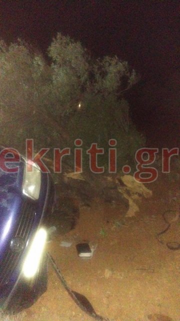 Κρήτη: Αυτό είναι το αυτοκίνητο που ανατράπηκε -Σε σοβαρή κατάσταση οι δύο τραυματίες [εικόνες] | iefimerida.gr 1