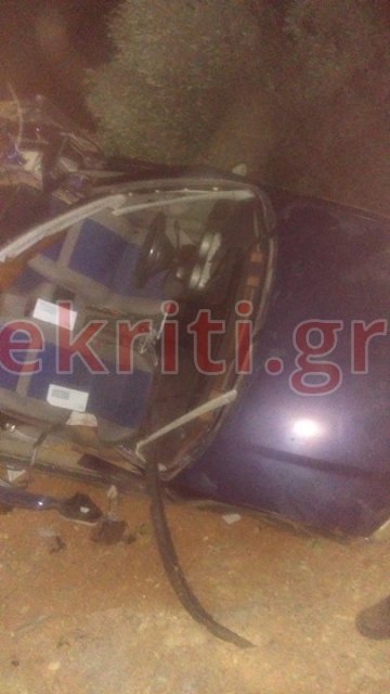 Κρήτη: Αυτό είναι το αυτοκίνητο που ανατράπηκε -Σε σοβαρή κατάσταση οι δύο τραυματίες [εικόνες] | iefimerida.gr 2