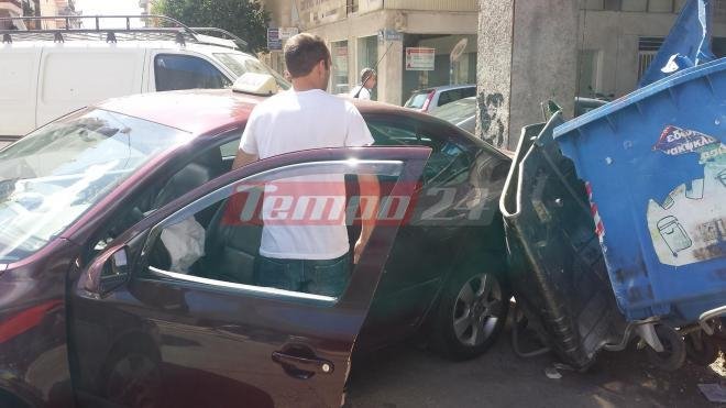 Πάτρα: Ταξί πετάχτηκε στον αέρα μετά από σφοδρή σύγκρουση με βανάκι[εικόνες] | iefimerida.gr 2