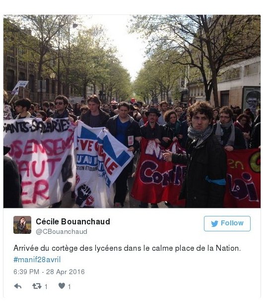 Αγρια επεισόδια, δακρυγόνα, συλλήψεις και συγκρούσεις στο Παρίσι [εικόνες & βίντεο]  | iefimerida.gr 4