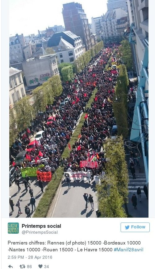 Αγρια επεισόδια, δακρυγόνα, συλλήψεις και συγκρούσεις στο Παρίσι [εικόνες & βίντεο]  | iefimerida.gr 6