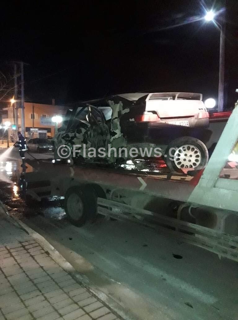 Η σύγκρουση ήταν σφοδρή και ο άντρας έχασε ακαριαία τη ζωή του